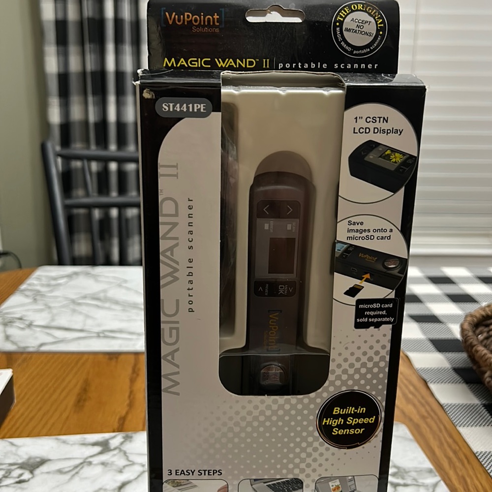 Magic Wand 2 portable scanner
